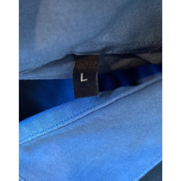 Rare Rabbit Button Down Shirt Size Large Men’s Blue Long Sleeve - Picture 4 of 9